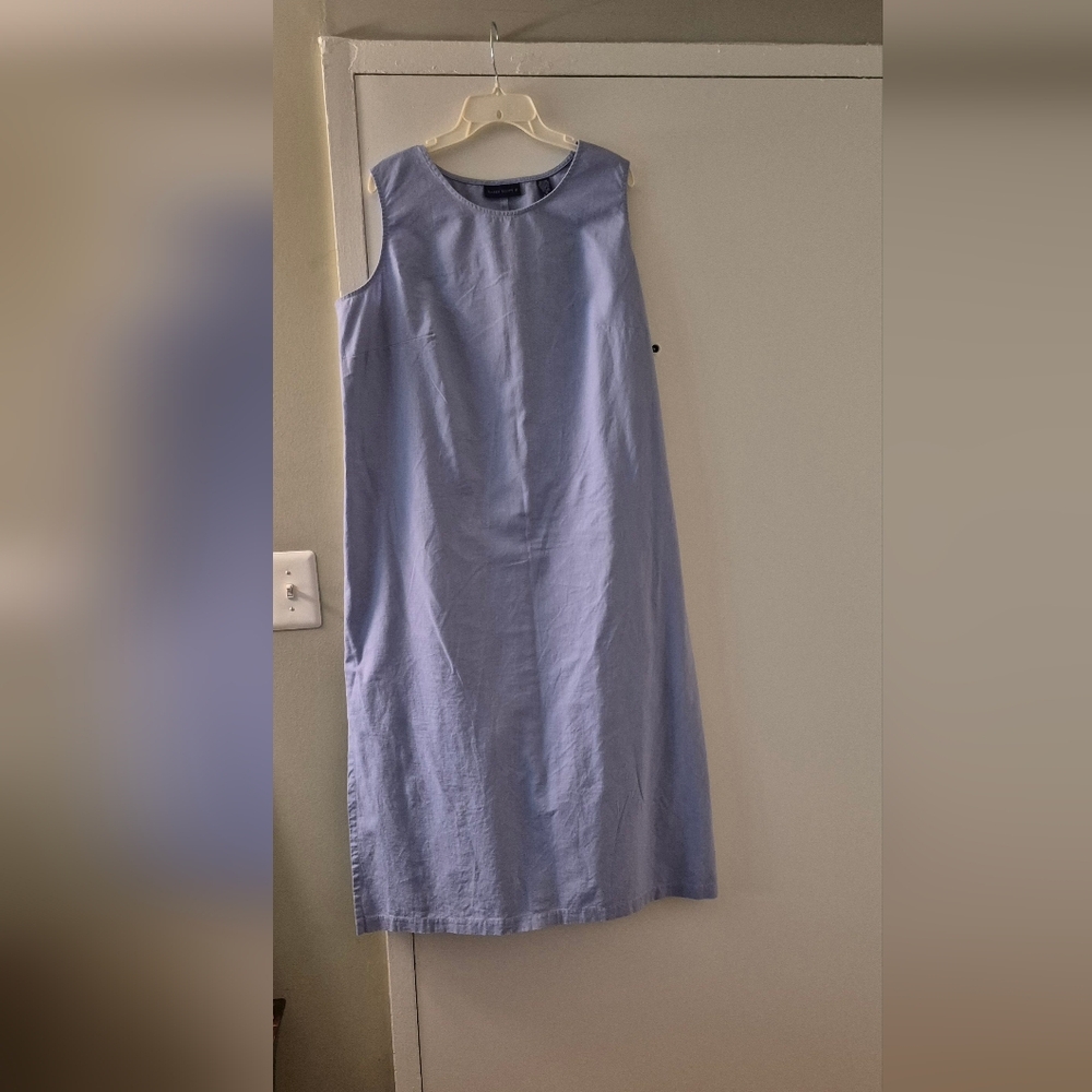 Sleeveless Light Blue Dress